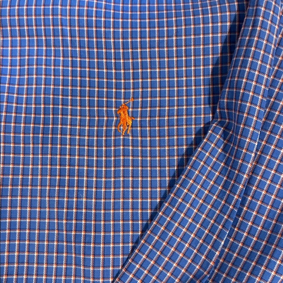 Polo by Ralph Lauren Men's Blue Gingham Shirt XL - Picture 2 of 6